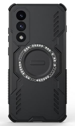 Image of ShieldTech Back Cover Case for OnePlus Nord 5 5G | 360 Protection Mobile Phone Case Mag-Safe | Camera Protection | Back Cover for 1 + OnePlus Nord5 / One Plus Nord 5 5+G - Black TPU+PC