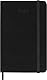Moleskine Wochenplaner, Horizontale Wochenagenda 2026 12 Monate, Mit Festem Einband und Elastischem Verschluss, Pocket-Format 9x14, Farbe Schwarz