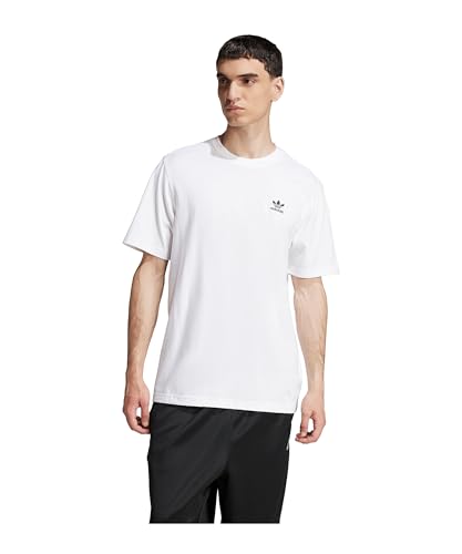 T-shirt blanc adidas Originals Trefoil homme pour un look quotidien confortable