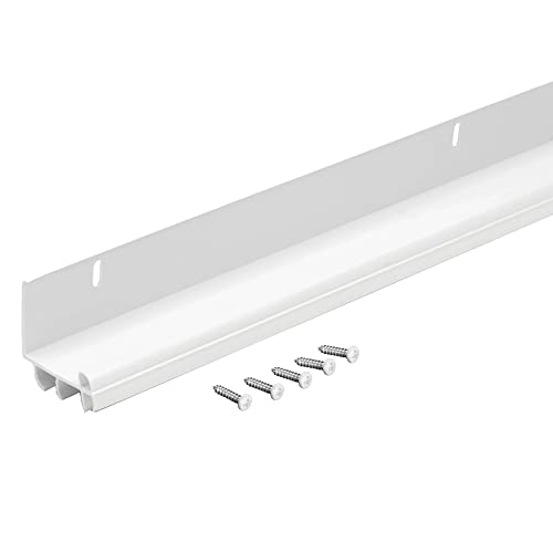 M-D Building Products 78907 36 in. White Vinyl L-Shape Screw-on Commercial Under Door Seal - Thumbnail 6