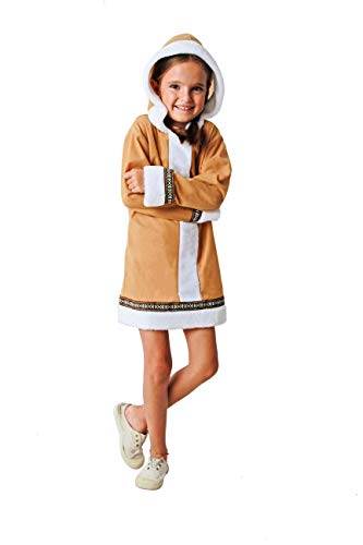 Costumizate! Disfraz de Esquimal talla 5-6 especial para niños fiestas de disfraces o carnaval
