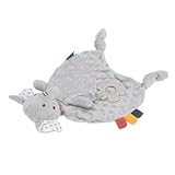 RIZGHWOY Baby-Sicherheitsdecke, Süßes Stofftier, Graues Design für das...