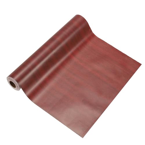 Image of PATIKIL Wood Grain Tape 12 inch x 32 ft, Self-Adhesive Wood Texture Repair Tape Realistic Wooden Effect Patch for Furniture Cabinets Floor Walls, Walnut
