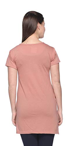 Image of IN Love Women Casual Tshirts (English Brown)(3XL)