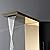 Homevacious Shower Panel Tower System with Rainfall Shower Head,5 Body Jets and Handheld Shower Head,Modern Massage Shower System Polished Gold and Black