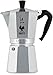 Bialetti - Moka Express: La Cafetière Expresso Iconique, Le Vrai Café Italien, Cafetière Moka 9 tasses (420 Ml), Aluminium, Argenté