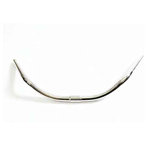 COWHORN STYLE CRUISER SIT UP COMFORT TYPE BIKE HANDLEBAR CHROME 23” 600mm WIDE CHOPPER ERA COMFORT Cover