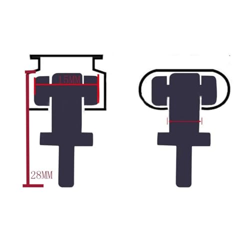 Accesorios for para rieles de cortina de techo para salones luminosos de paso fluido 4