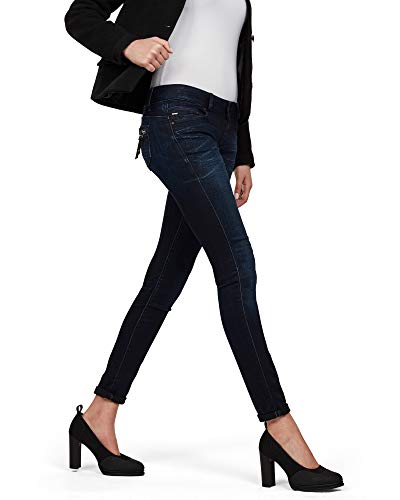 Image of G-Star Women's Midge Cody Mid Skinny Jeans, Blue (medium aged 60883-6131-071), 23W / 32L