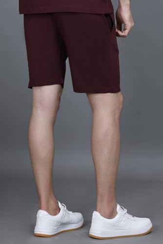 Image of GODFREY Cotton Half Trackpant with Zipper Pocket Shorts for Men | Outdoor Light Weight Sports