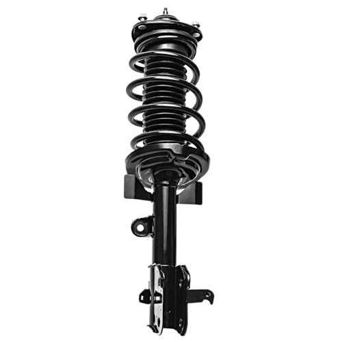 Image of Detroit Axle - FWD Struts Shock Absorbers for 2013-2017 Honda Odyssey, 2 Front Struts w /Coil Spring 2 Rear Shocks Absorbers Suspension Kit 2014 2015 2016 Replacement
