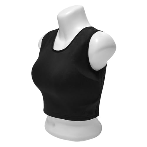 Recopilación de Ropa de Boxeo para Mujer los 5 mejores. 40 Sujetador Deportivo Soporte Alto, Protector de Pecho para Boxeo Mujer (Negro,Grande)