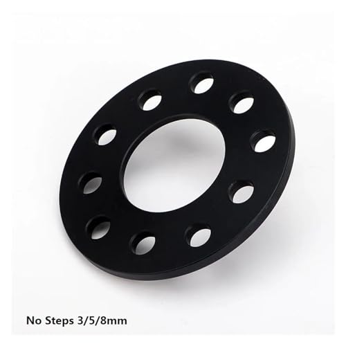Entretoise de roue 5mm en alliage pour BMW E46 E90 Z4 finition noire - 4