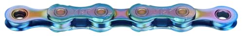 KMC X12 Waxed 12 Speed Chain Aurora Blue 126 Link