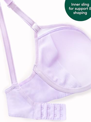 Fruit of The Loom Women's Breathable Spacer T-Shirt Bra Lilac Whisper 36B - image 2