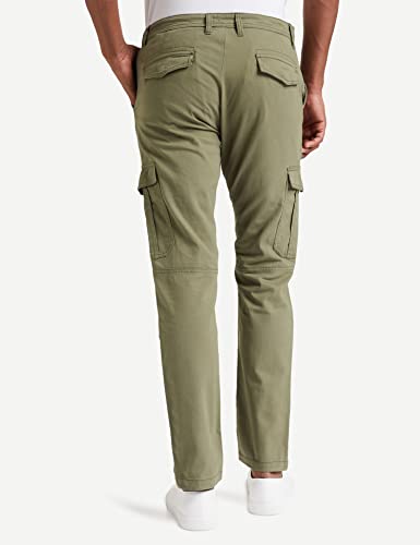 Image of Amazon Brand - Symbol Men's Stretchable Slim Fit Cargo Pants | Chinos | Casual Trousers