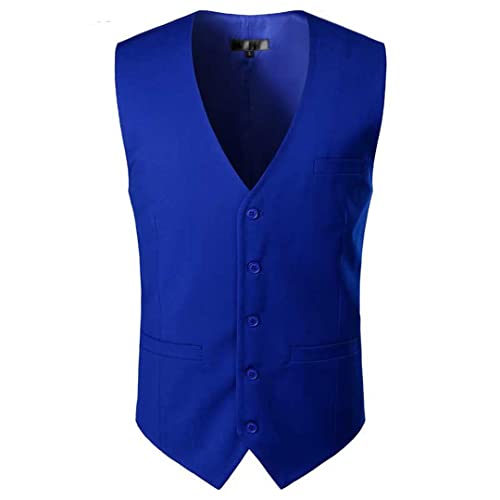 Mens Dress Suit Vest Sleeveless Vests Waistcoat Formal Business Wedding Vests2