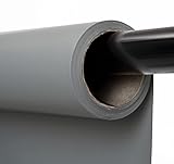 Kate 1,35x5m Grau Fotografie Papier Hintergrund Greu Foto Hintergrund Papier Nahtlose Hintergrund Hellgraue Hintergründe Papier Portrait Kulissen für Fotografie Studio Requisiten