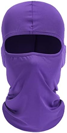 Ski Mask Balaclava Face Mask for Men Women (Purple)
