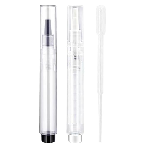 Fillable Paint Pen Brush - Reusable Scratch Cover Applicator Set, Repair Paint Tool Kit, Smooth FlowFurniture TouchUp System | For Home Renovation Kitchen Cabinet Wood Floor Window Care