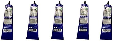 SCIGRIP 16 10315 Acrylic Cement, Low-VOC, Medium Bodied, 5 Ounce Tube, Clear (5)
