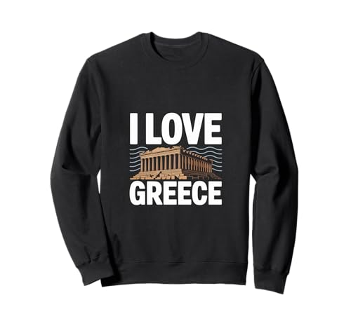 Hito de I Love Greece Partenón Sudadera