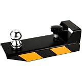 Warmfay Rangierhilfe Kugelkopf Gabelstapler, Rangierhilfe Anhänger für Gabelstapler, Frontlader, Anhänger, Anhängerkupplung, Gabelzinken