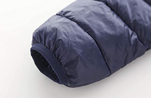 Image of Hooded Puffer Jackets for Boys and Girls - Lightweight and Packable - Autumn and Winter Coat, Warm and Comfy