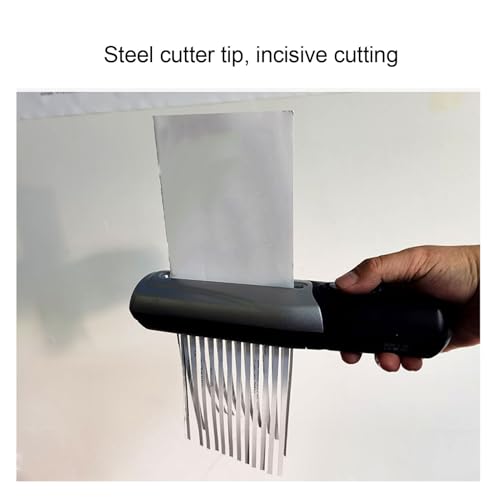 Broyeur de papier électrique mini avec coupe de 2 feuilles ABS - 5