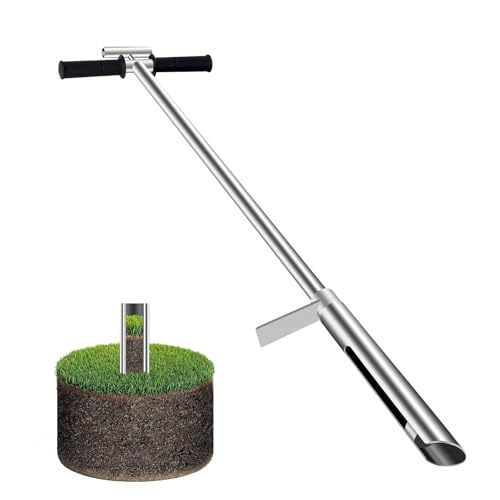 Sonde de test de sol avec éjecteur et pédale d'appui pour carottage facile
