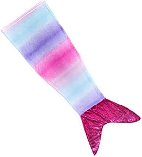 DGI Kids Warm Mermaid Tail Cozy Blanket Soft Warm Plush Fleece Sleeping Bag Snuggle Blanket All Season for Girls Toddler (9468 Ombre Unreversed Sequin 2)