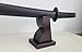 NANGOPOP Wood Katana Sword Stand Display - Decent Japanese Samurai Sword Holder, Wooden Rack for Knife, Dagger at Home or Office