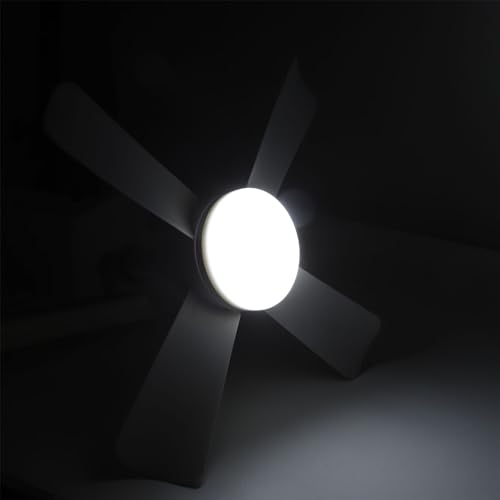 Ventilateur de plafond avec lumière LED dimmable et 4 pales - 7