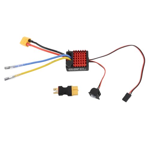 ESC brossé pour voiture RC avec prise XT60 en aluminium