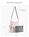 BAGSMART Nylon Crossbody Bags for Women, Handbags Shoulder Purses for Women, Travel Tote Bag with Multi Pockets-Beige