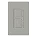 Lutron Maestro 300-Watt Single-Pole Digital Dimmer and Timer Switch, for Incandescent and Halogen Bulbs, MA-L3T251-GR, Gray