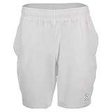 SOFIBELLA SB Sport 7 in Mens Tennis Game Short - White/M