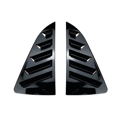 Persiennes pour vitres latérales arrière Polo MK5 6R 6C tuning noir
