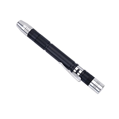 Mini Lanterna de LED com luz de caneta UV Lanterna de lanterna com lanterna de LED, Lanterna de bols