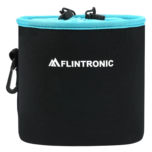 flintronic Housse pour Appareil Photo en Néoprène, Sac D'objectif Pochette, Pochette pour Protéger Caméras, pour Canon, Nikon, Pentax, Fuji, Sony et Plus