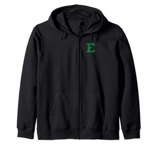 Eastern Michigan Eagles Left Chest Icon Officially Licensed Zip Hoodie