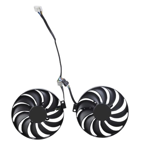 Kingke Ventola di raffreddamento della scheda grafica 4pin DC12V per