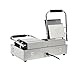 Commercial Panini Grill Grooved Press Sandwich Maker Industrial Panini Machine Single Grill Big (Double Ribbed Top And Bottom)