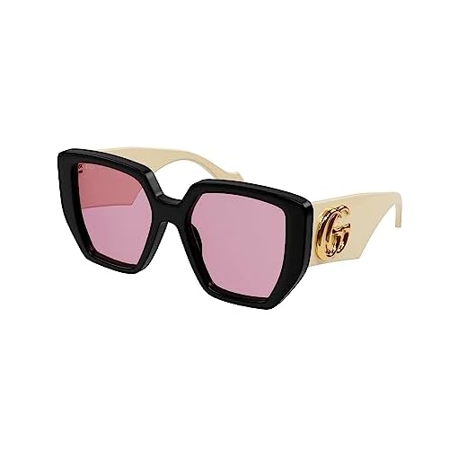 Gucci Gafas de Sol GG0956S Black/Pink 54/19/145 mujer