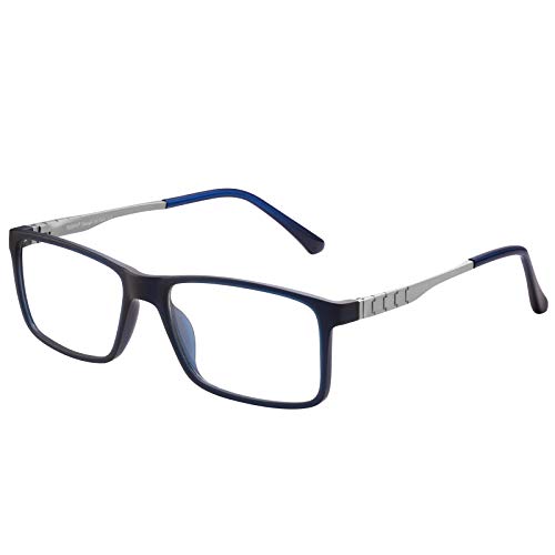 TSEBAN Gafas cuadradas gafas de bloqueo de luz azul para leer PC teléfono inteligente y gafas que cambian de color al aire libre Cover