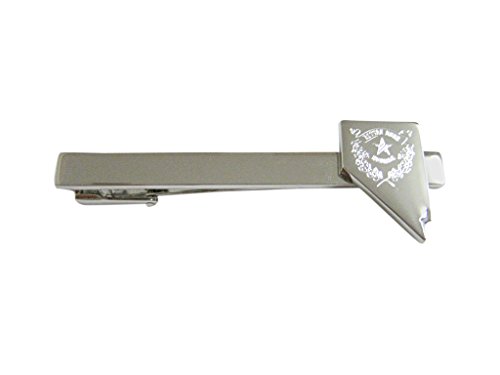 Nevada State Map Shape And Flag Design Square Tie Clip #TOP16