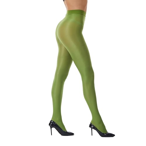 Image of Frola Shaping Tights for Women 70D Shimmery Pantyhose for Dance Ballet Glitter Socks