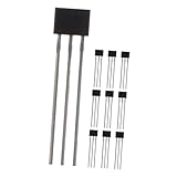 SOESFOUFU 10pcs Pin Hall Effect for Motor Control High Precision Magnetic Detector for Appliances Automotive Industrial Use
