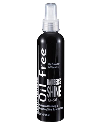 Bonfi Natural Oil Free Barber Shine Finishing Spray 8 Oz