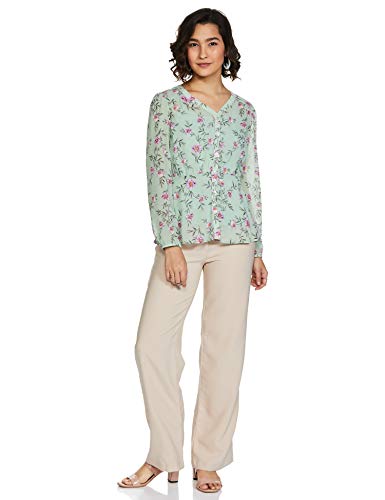 Image of Amazon Brand - Eden & Ivy Women's Floral Regular Blouse